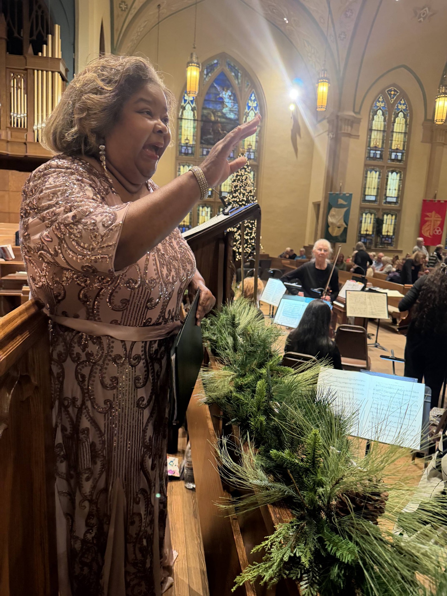 Live concert at the auditorium