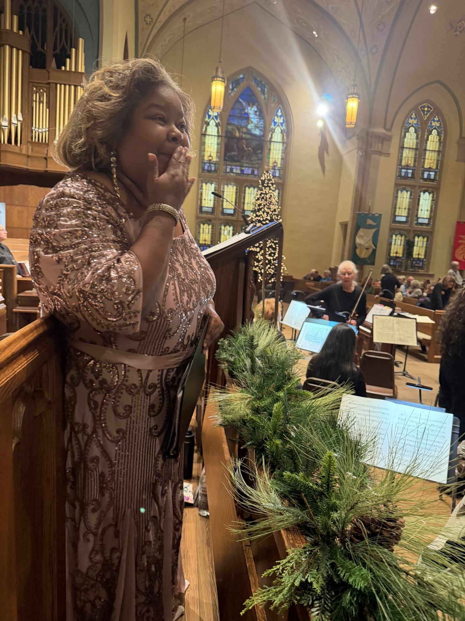 Live concert at the auditorium