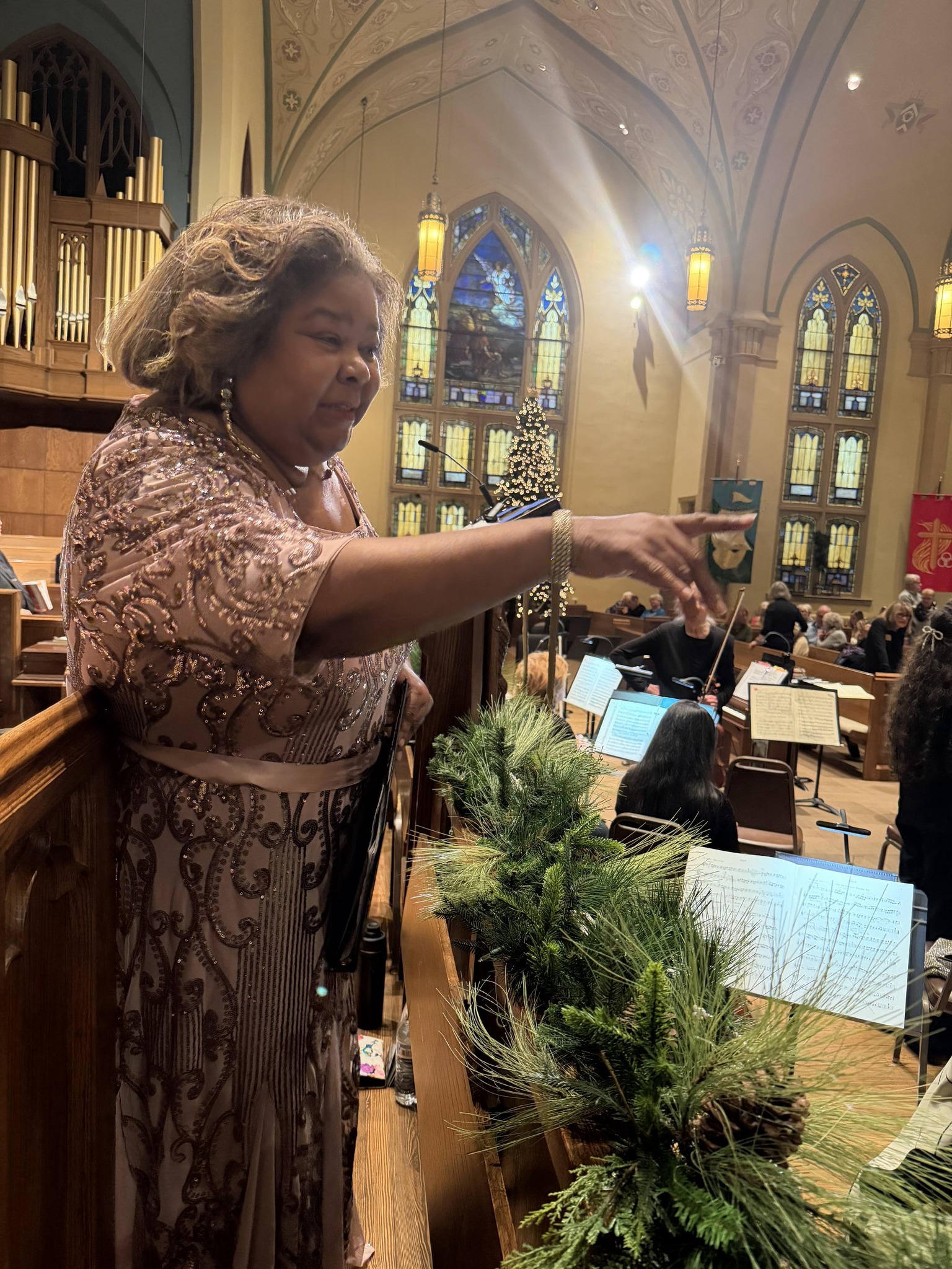 Live concert at the auditorium